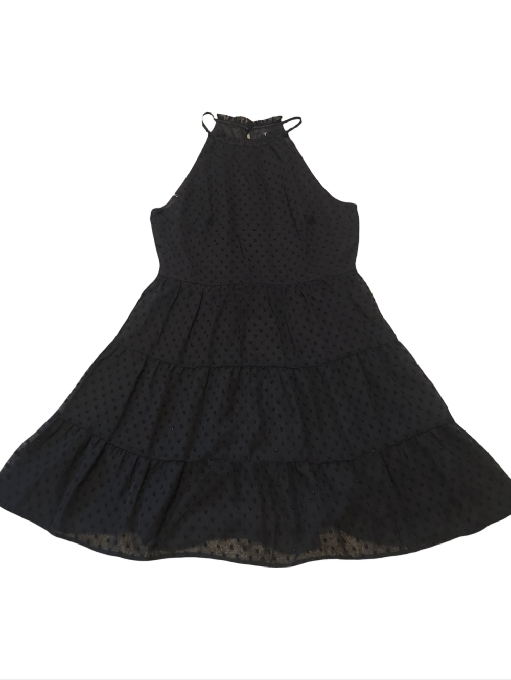 Trixxi Black Textured Dress